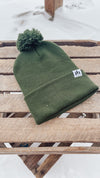 Forest Green Tall Pines Beanie