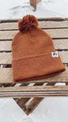 Brown Tall Pines Winter Beanie