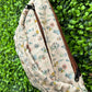 Floral Cream Belt Bag
