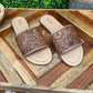Floral Band Sandals