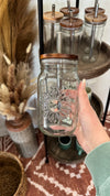 XL Sunflower Mason Jar