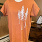 Tall Pines Tee - Rust