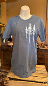 Tall Pines Tee - Blue