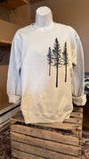 Tall Pines Crewneck - Sand