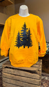 Three Pines Crewneck - Yellow