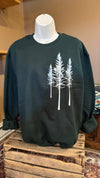 Tall Pines Crewneck - Pine