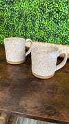 Large Matte Ceramic Speckled Mug