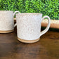 Large Matte Ceramic Speckled Mug