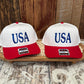 Embroidered USA Cap