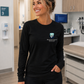 Mountain Laurel Recovery Center Long Sleeve Tee  - Black