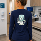 Mountain Laurel Recovery Center Long Sleeve Tee  - Dark Blue